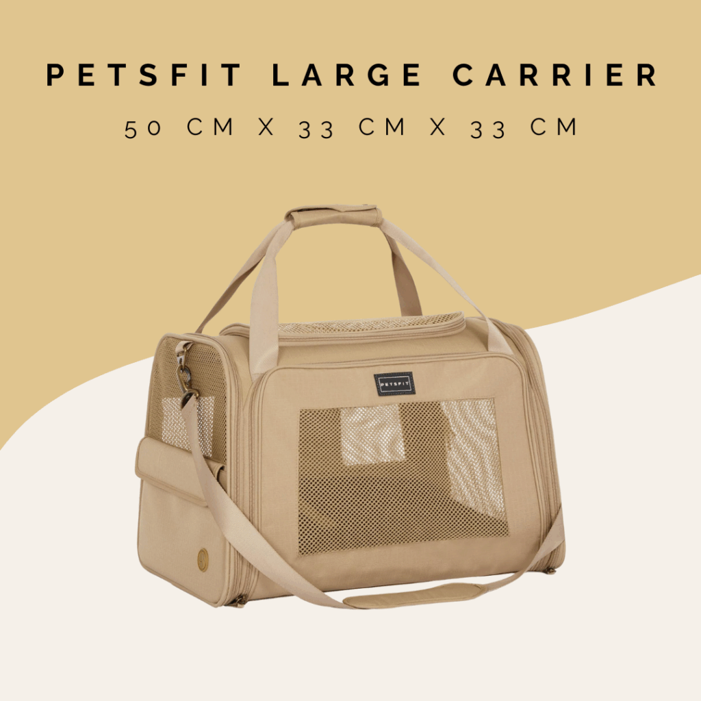 Etihad Airways pet policy approved carrier Petsfit Large for Business
