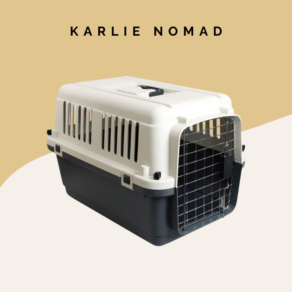 Emirates pet policy - Karlie Nomad crate approved