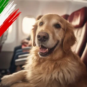 Italy medium dogs in cabin - Pet travel news